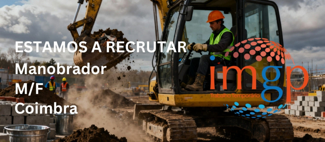 Manobrador Mini-Giratória (M/F) — Coimbra